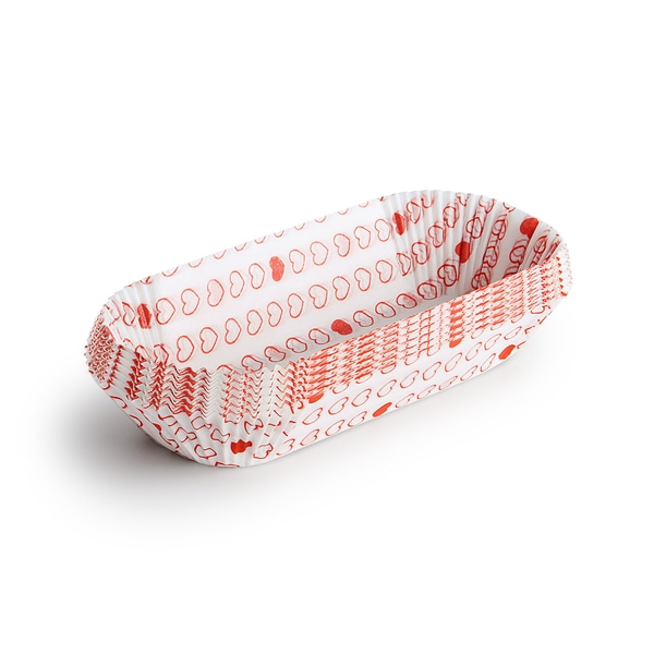 Papier cuisson pour cakes, cœurs - 20 pièces