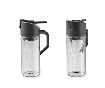Öl- und Essigspender, 3 in 1, Glas - 2 Stk.