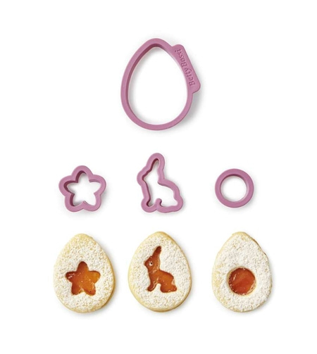 Betty Bossi Spitzbuben-Ausstecher Ostern - 4-teilig