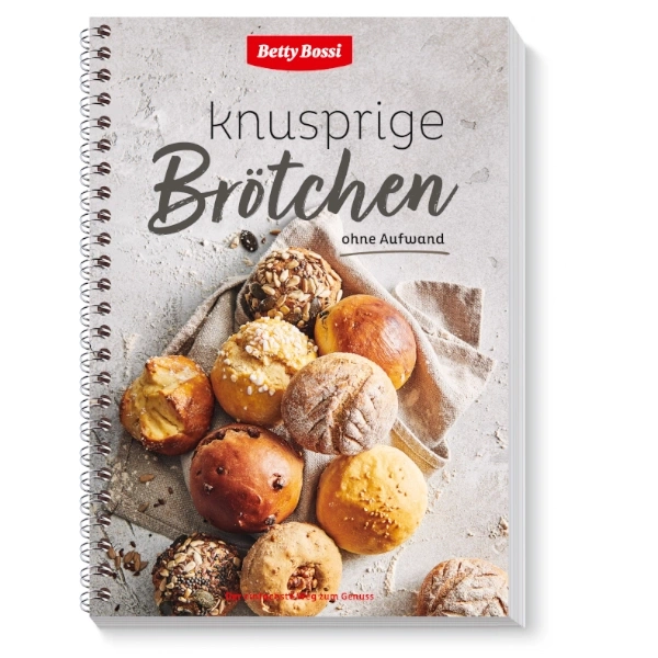 Kochbuch mit Brötchen, Betty Bossi, knusprige Brötchen ohne Aufwand