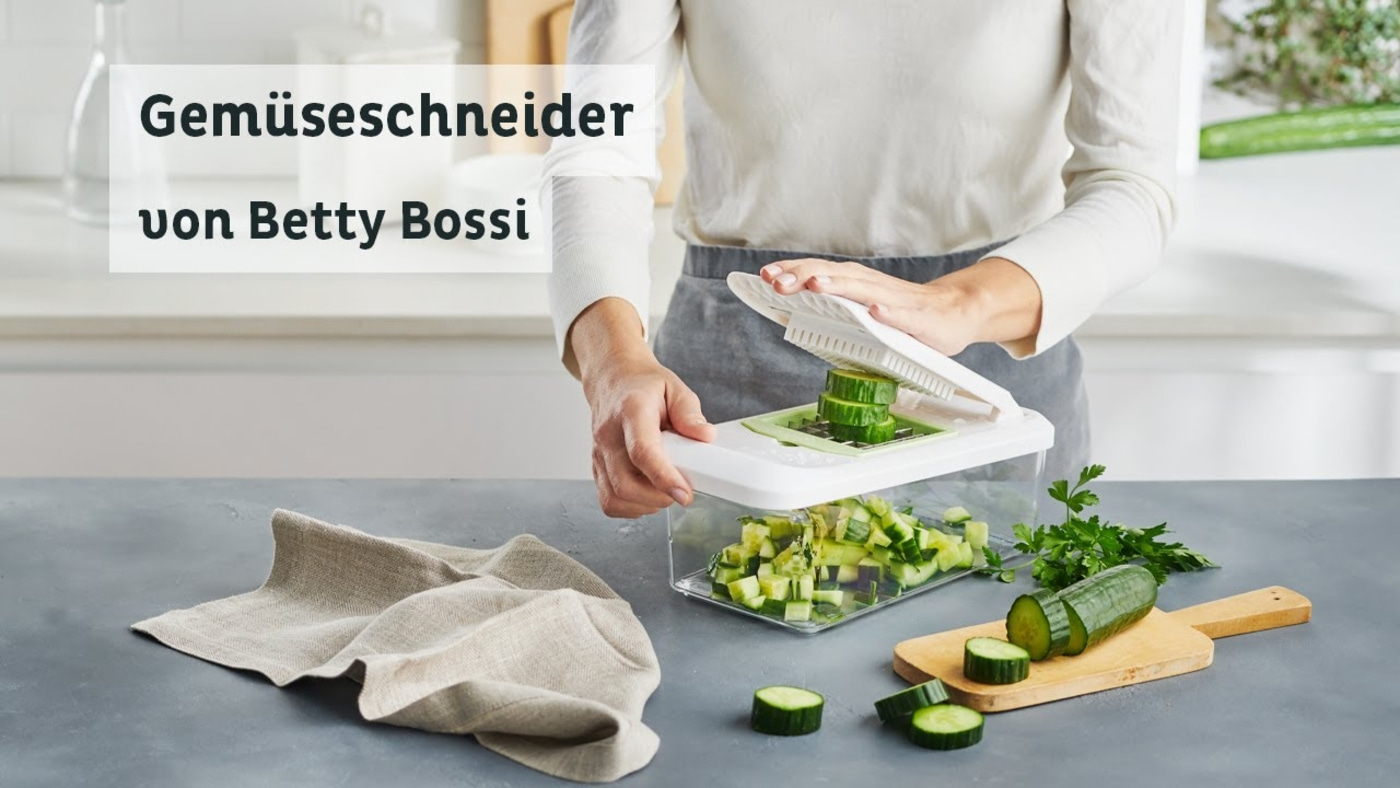 Gemüseschneider-Set Mit fünf Einsätzen