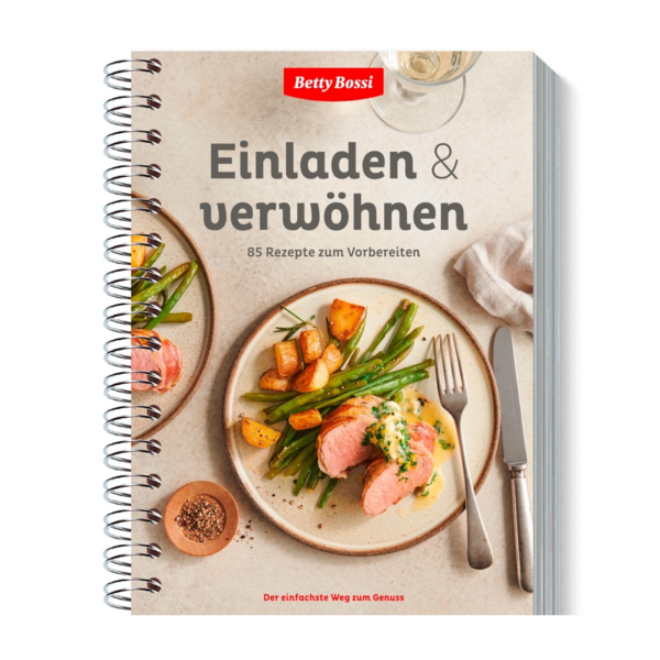 Kochbuch mit Rezepten zum Vorbereiten und Genießen