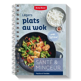 Santé & minceur - légers plats au wok, livre de cuisine