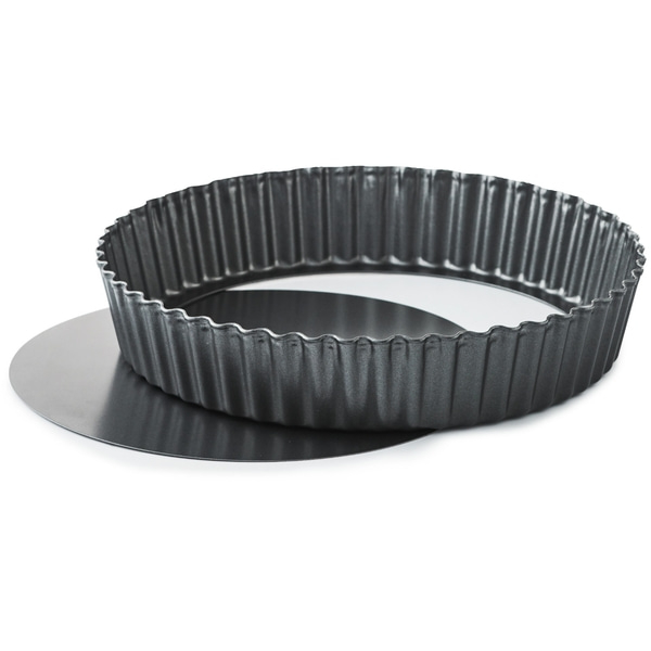 Backform mit Hebeboden, antihaft, rund, 28 cm
