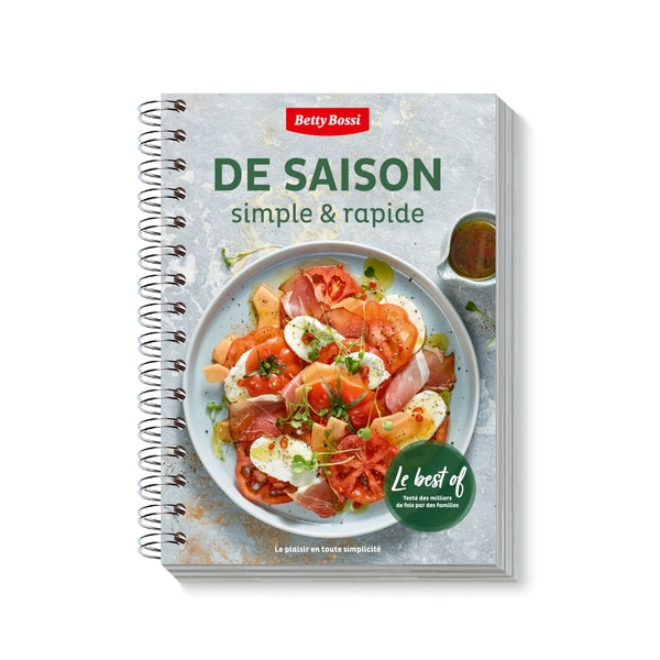 De saison - simple & rapide, livre de cuisine En Francais