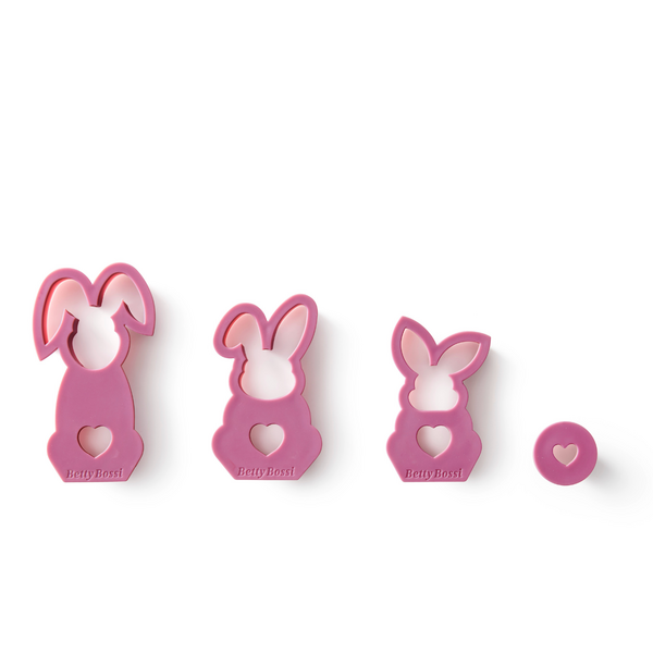 Spitzbuben-Ausstecher Hasenfamilie - 3er-Set Ausstecher Hasenfamilie