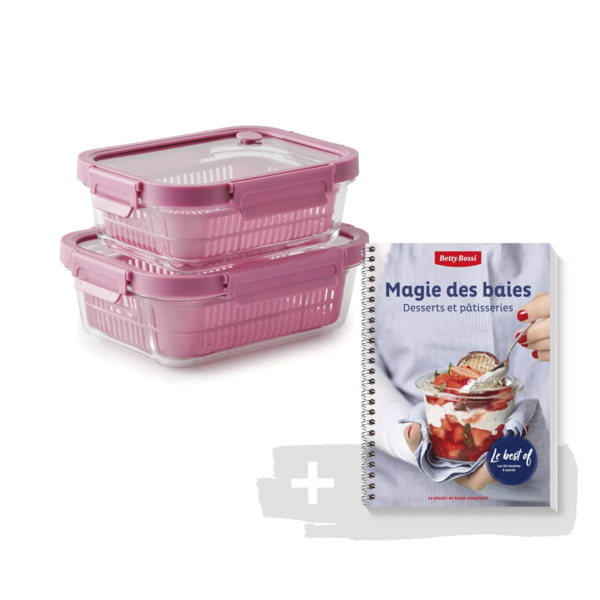 Beerenzauber, Buch + Frischhaltedosen - Kombi
