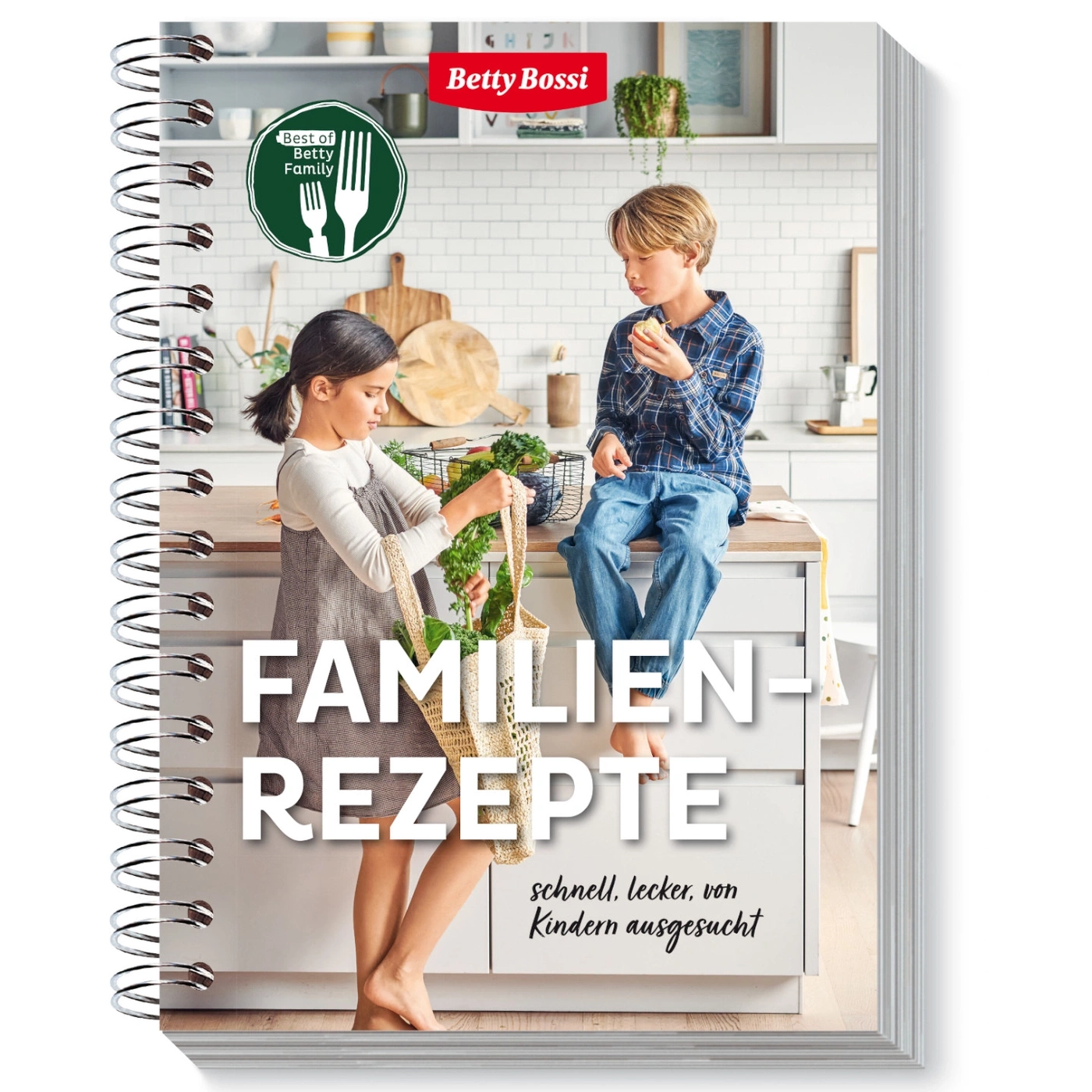Kochbuch mit Kindern, Familienrezepte, Betty Bossi, schnell, lecker, von Kindern ausgesucht.