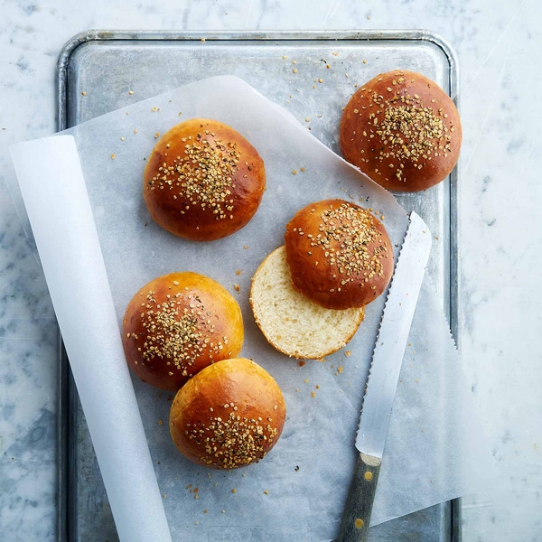 Burger Buns (Hamburger Brötchen)