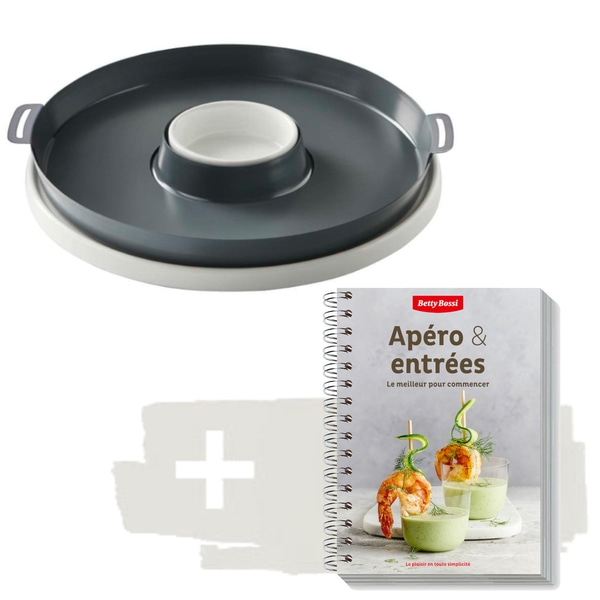 Apéro & entrées, livre + Moule couronne - combo