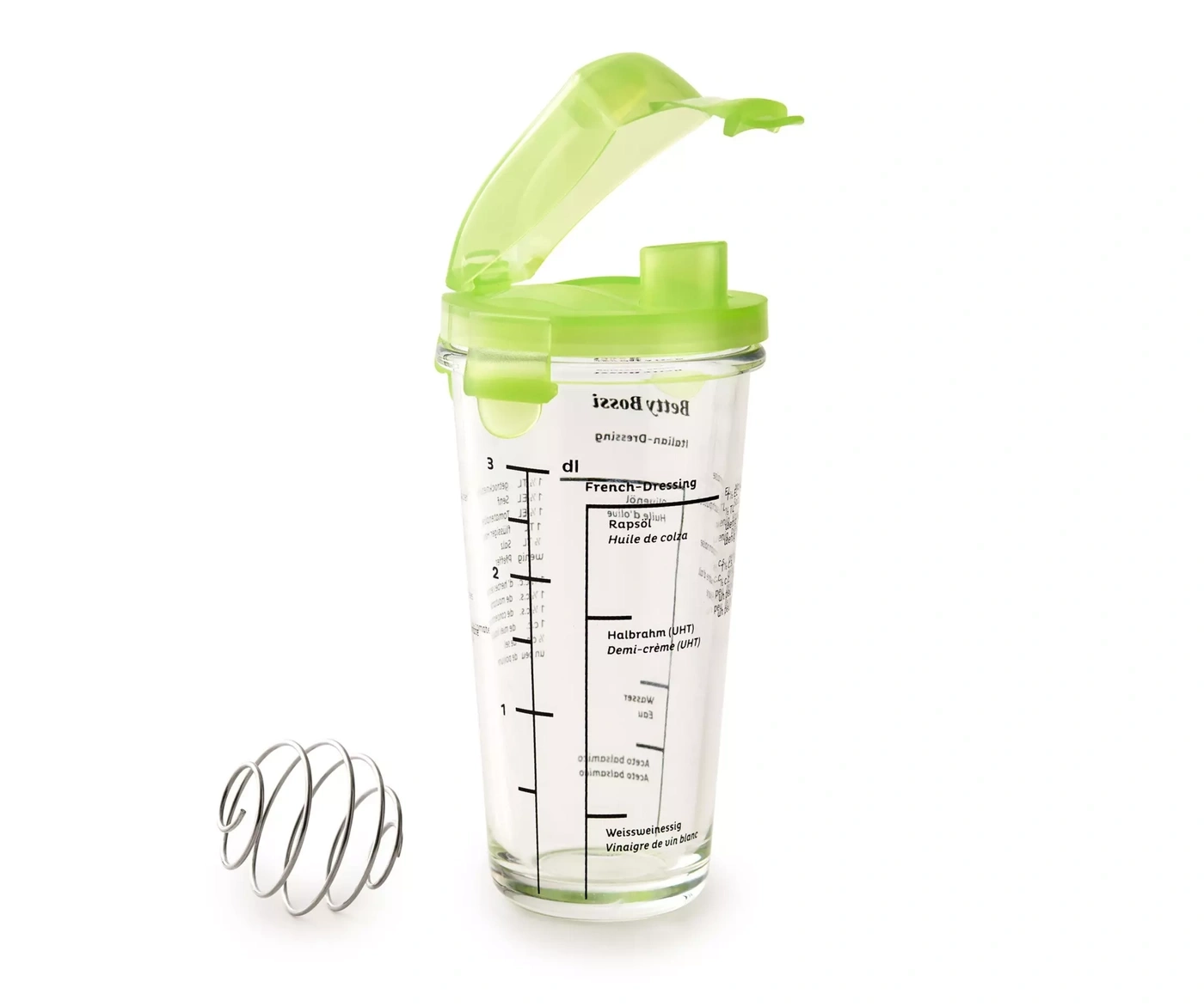 Dressing-Shaker MixFix, Glas, 3 dl