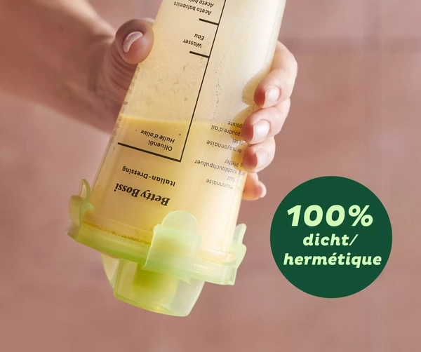 Salatmahlzeiten, Buch + Dressing-Shaker, 3 dl - Kombi