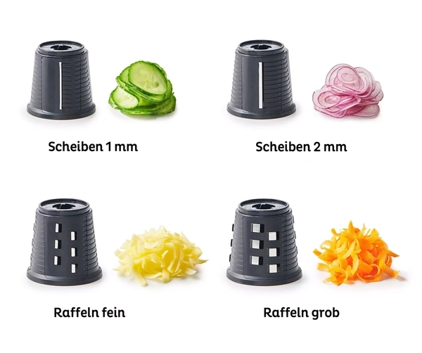 Gemüseschneider, Akku - Set