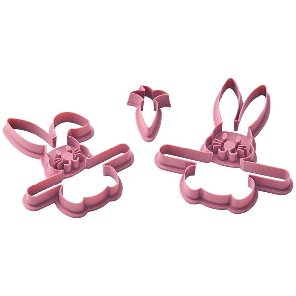 Plätzchen Ausstecher Set Osterhase Keksausstecher Häsli