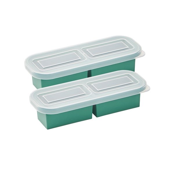 Moule à glaçons en silicone, empilable - 2 pièces Avec repère de niveau de remplissage jusqu'à 250 ml