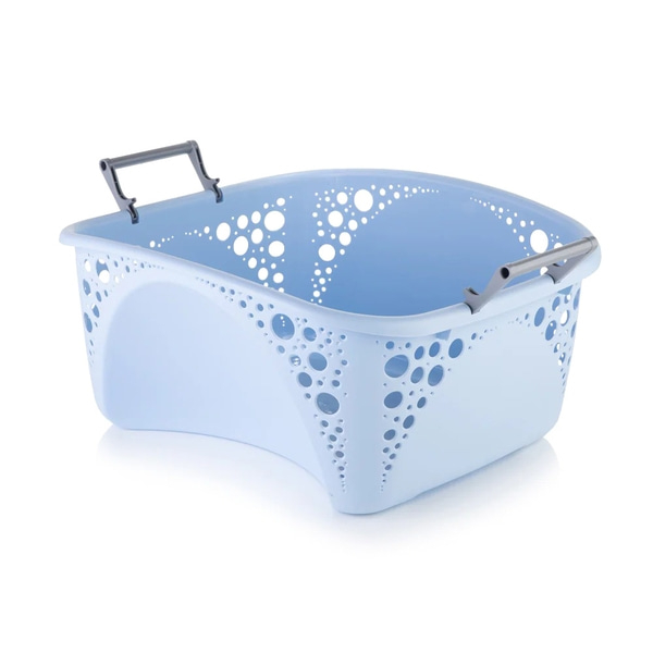 Wäschekorb, stapelbar, 40 l - 3er-Set