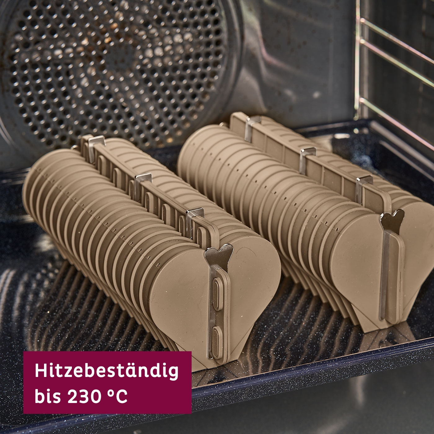 Brotbackform, Herz - 2 Stk.