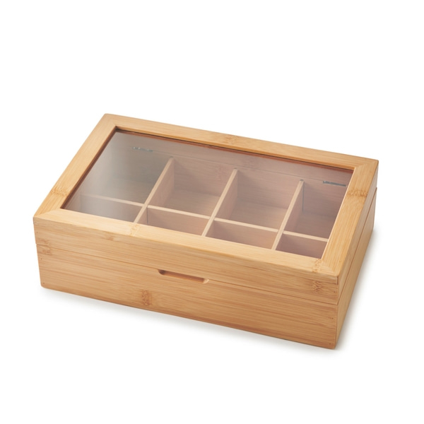 Teebox, Bambus, 30×19 cm