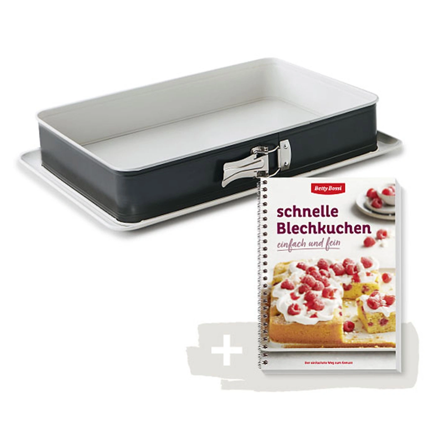 Backform mit Buch, Kuchen backen, einfach und fein, Betty Bossi