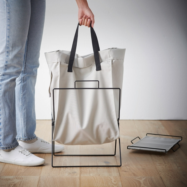 Betty Bossi Recycling-Tasche mit Halterung, 30 l - 2 Stück