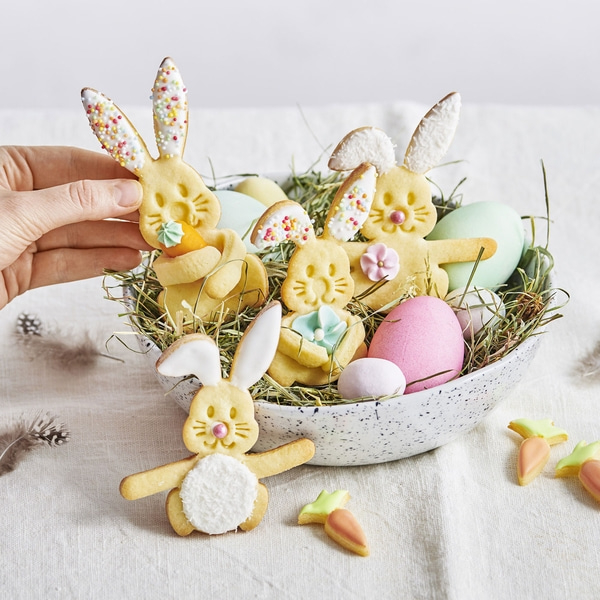Plätzchen Ausstecher Set Osterhase Keksausstecher Häsli
