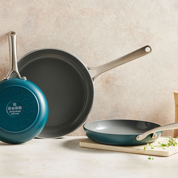 Poêle à frire Betty Bossi, céramique, verte - 28 cm