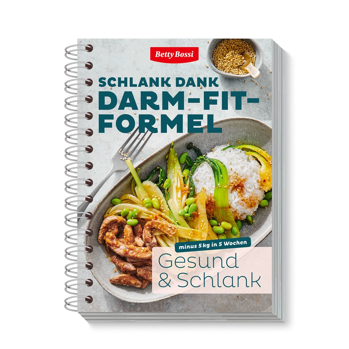 Livre de cuisine intitulé "Schlank Dank Darm-Fit-Formel"
