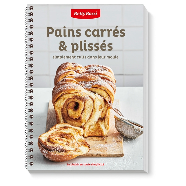 Pains carrés & plissés, livre + moule à pain - Combo