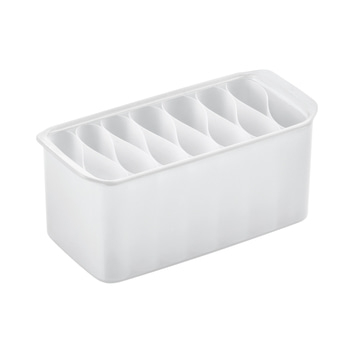 Tuben- und Kosmetik-Organizer, weiß