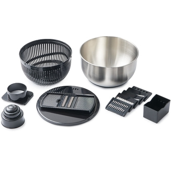Multi Salatschüssel, mit Reibe - 12er-Set