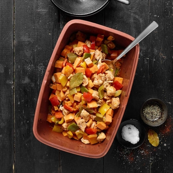 Hähnchen mit Offengemüse