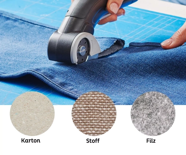 Kartonmesser, Akku