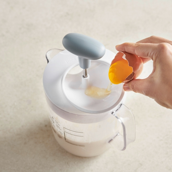 Betty Bossi Omelett-Mixer für Pfannkuchen Mit aufgedrucktem Rezept
