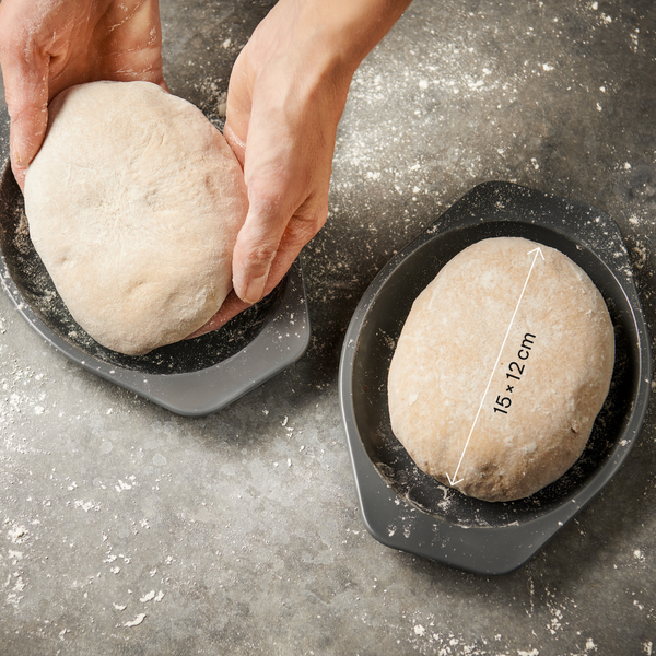 Kleine Brote, Backbuch + 2 Backformen-Kombi