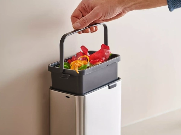 Komposteimer mit Deckel, 3 l