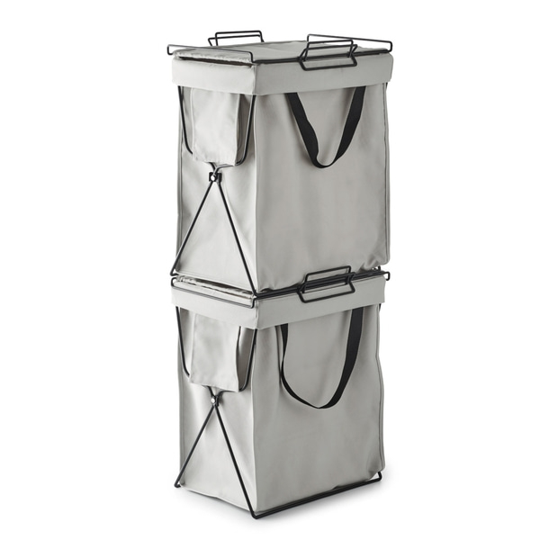 Betty Bossi Recycling-Tasche mit Halterung, 30 l - 2 Stück