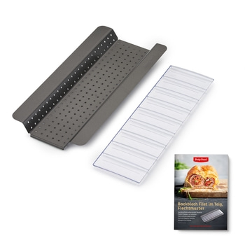 Backblech Filet im Teig, Flechtmuster - Set