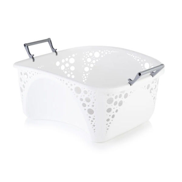 Wäschekorb, stapelbar, 40 l - 3er-Set