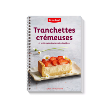 Tranchettes crémeuses, livre de pâtisserie