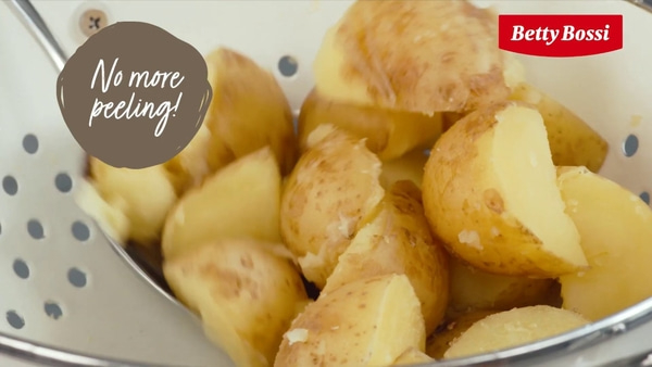 Pommes de terre, pas besoin d'éplucher, Betty Bossi, délicieux, sain, facile