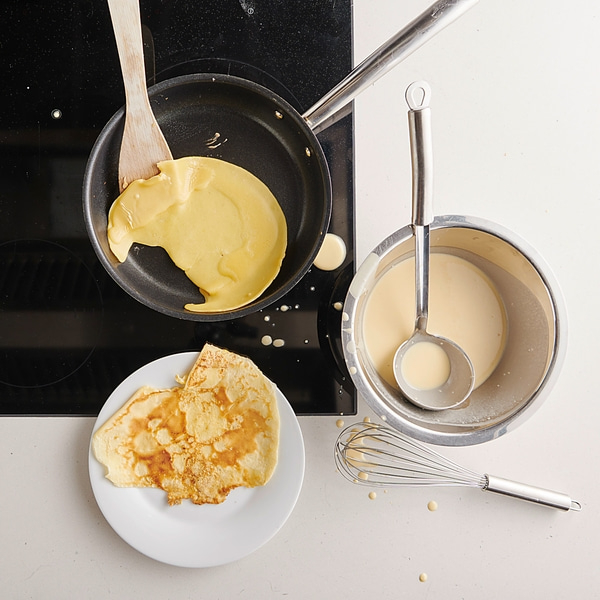 Betty Bossi Omelett-Mixer für Pfannkuchen Mit aufgedrucktem Rezept
