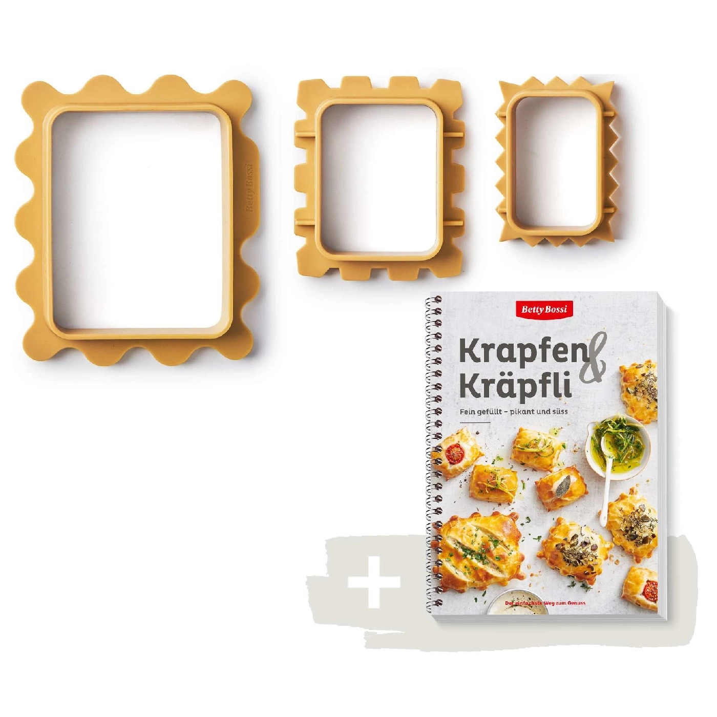 Kochbuch mit Backformen, Betty Bossi, Krapfen & Kräpfli, pikant und süß