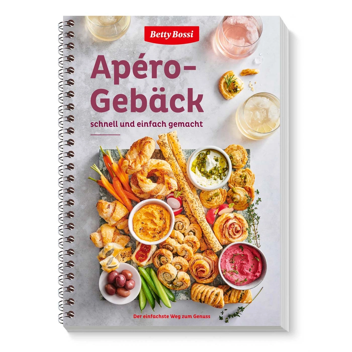Kochbuch mit Apéro-Gebäck, schnell und einfach gemacht, Betty Bossi