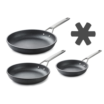 Bratpfannen Premium, Aluguss - 3er-Set
