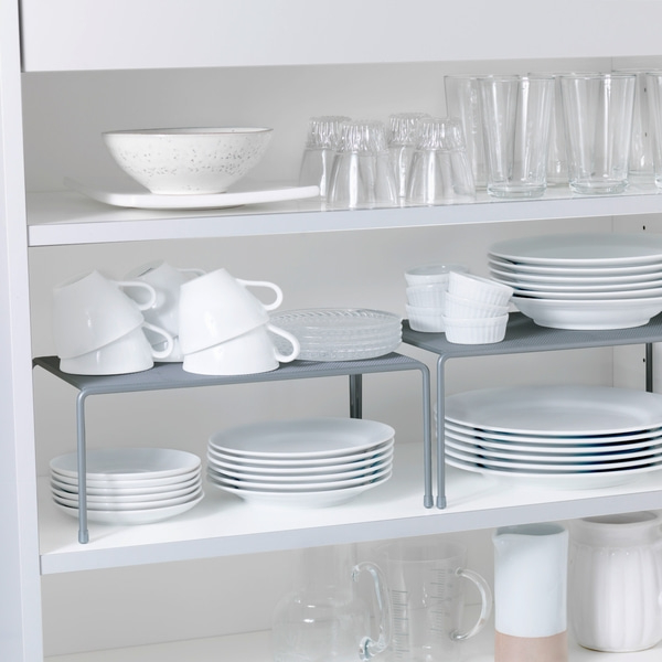 Schrankeinsatz, Edelstahl - 2er-Set