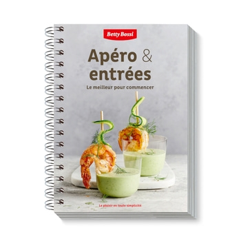 Apéro & entrées, livre de cuisine