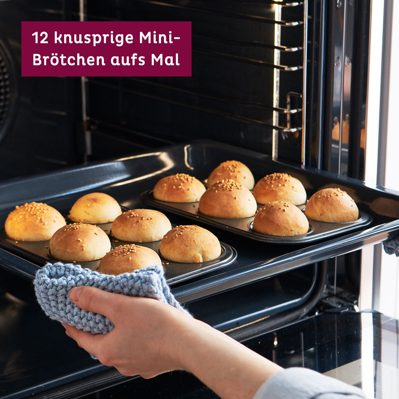 Mini-Brötchen - Backset