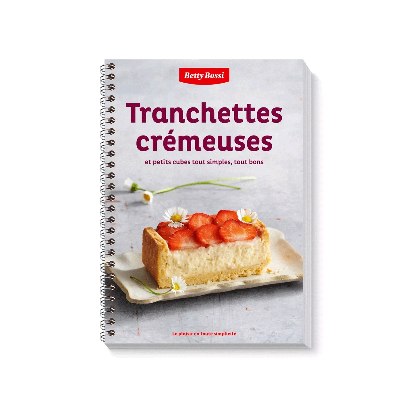 Livre de cuisine avec gâteau aux fraises, Tranchettes crémeuses, Betty Bossi, plaisir