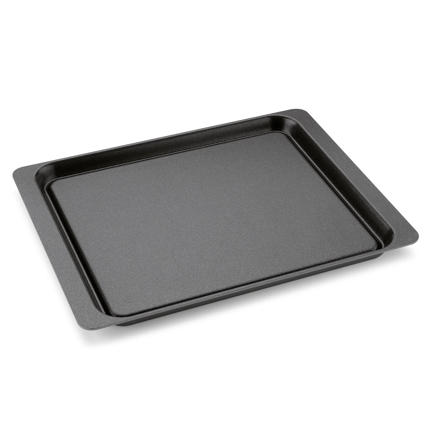 Plaque de cuisson, rectangulaire, grise, vide, pour four, cuisine, métal, nourriture, cuisine
