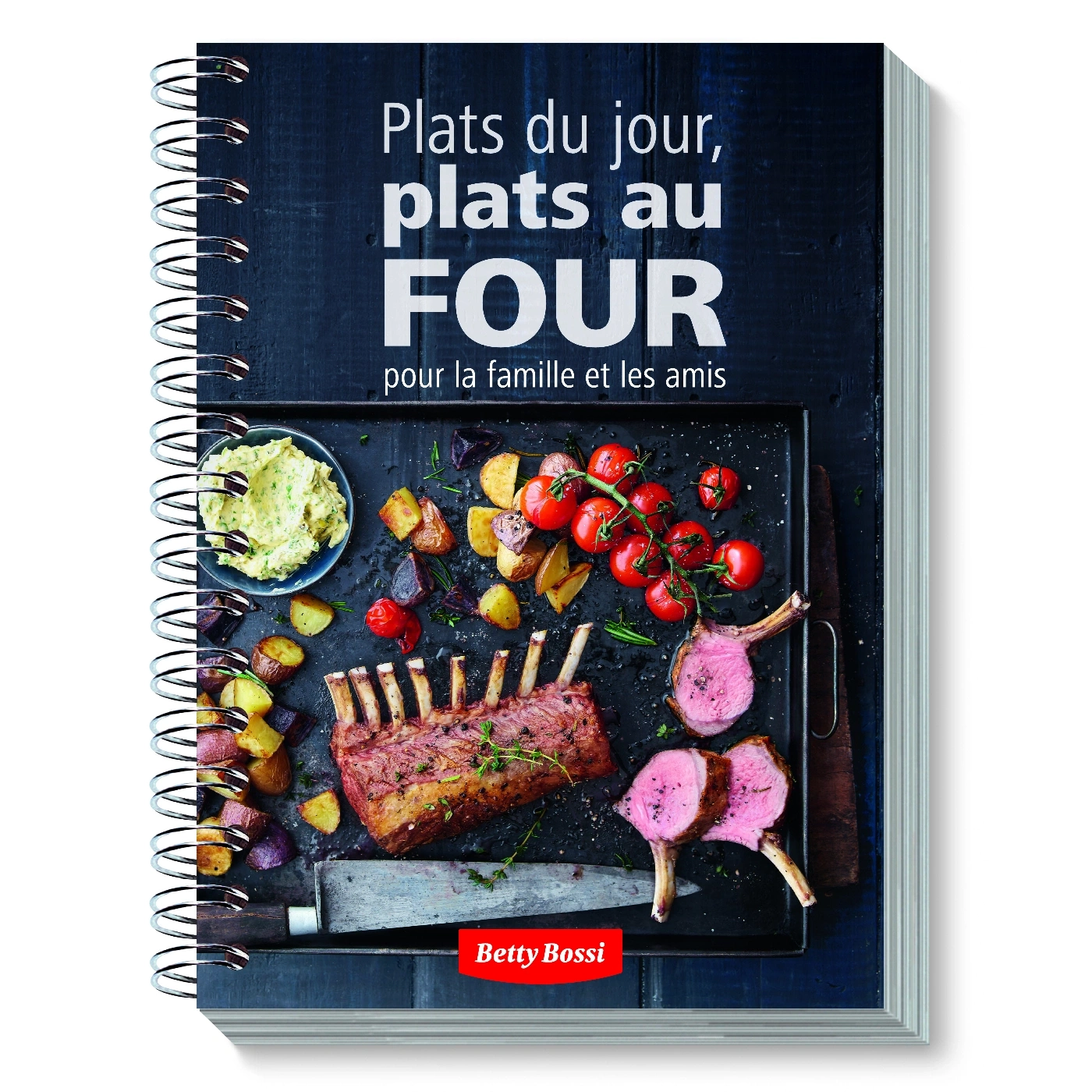 Livre de cuisine avec plats au four, viande et légumes, pour famille et amis, par Betty Bossi